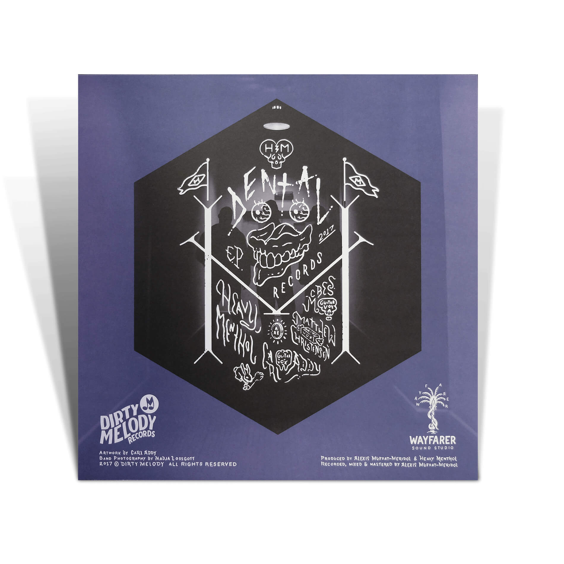 Dental Records Vinyl by Heavy Menthol & Dirty Melody